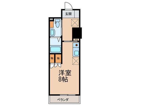 パ－クアクシス名駅南の物件間取画像